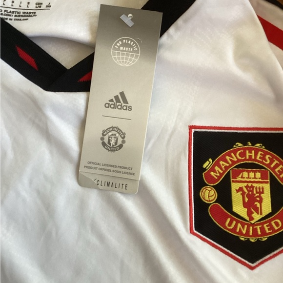 NWT Adidas Climalite Manchester United Antony Jersey, Size Large - Picture 7 of 7